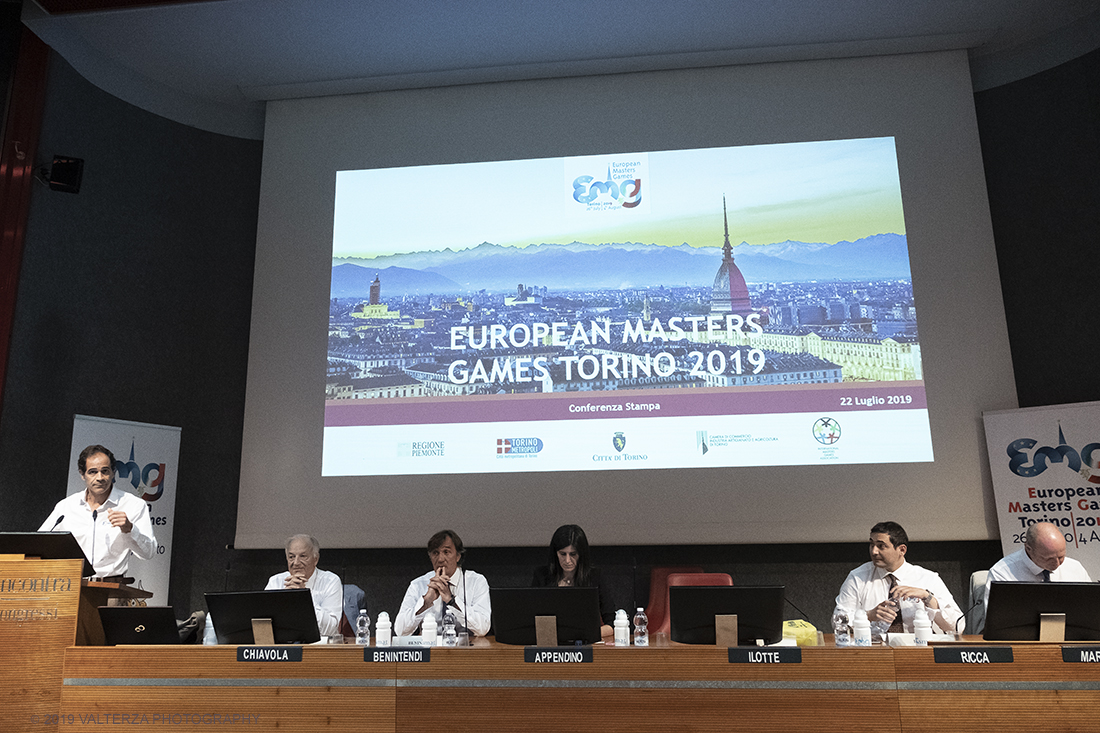 _DSF7523.jpg - 22/07/2019. Torino. Conferenza stampa. Nella foto il tavolo dei realtori della conferenza stampa durante l'intervento di Vincenzo Ilotte.