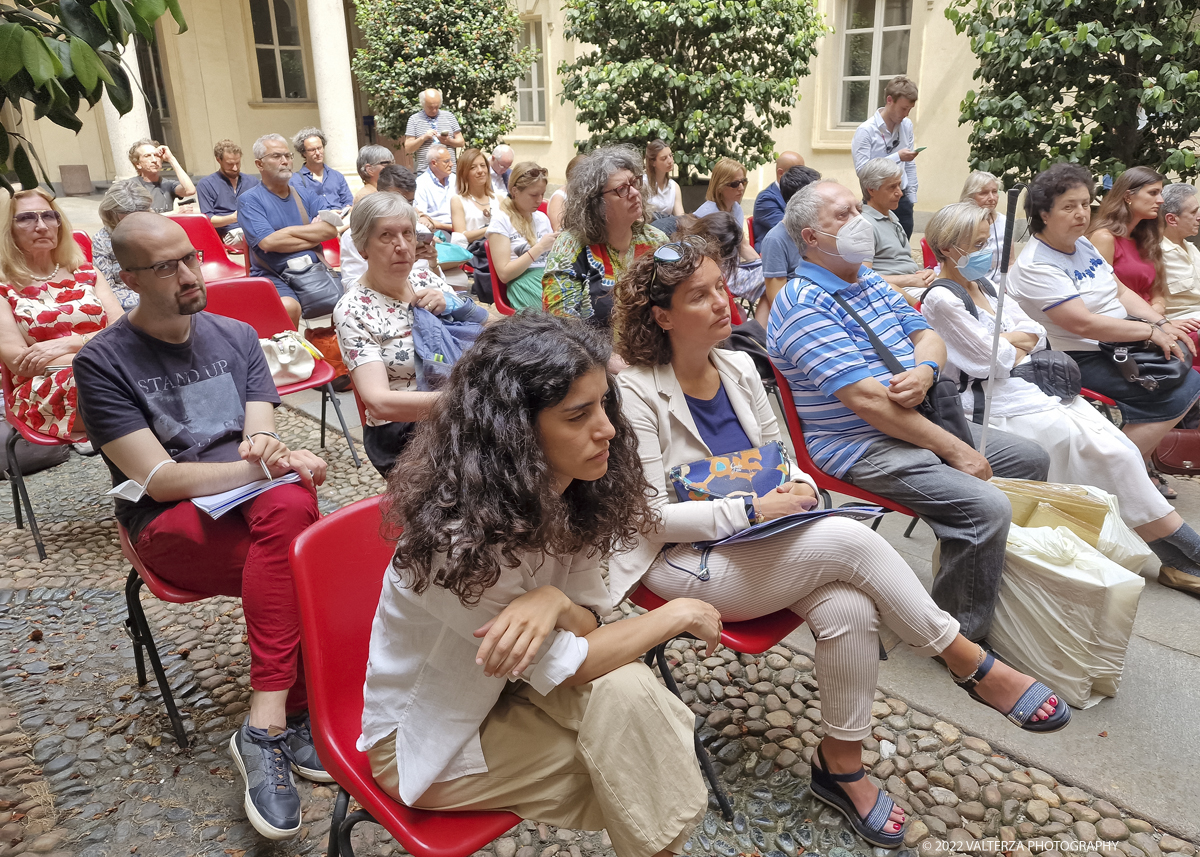 20220615_114233.jpg - 15/06/2022. Torino. Nel cortile d'onore di Palazzo Civico, si Ã¨ svolta la conferenza stampa di presentazione del programma dei festeggiamenti di San Giovanni. Nella foto un momento della conferenza stampa