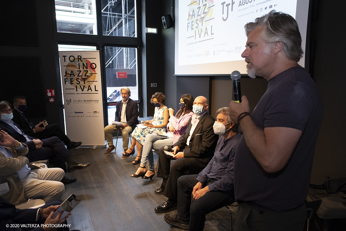 _DSF3495.jpg - 24/07/2020.Torino. Ostello Combo. Dal 21 al 30 agosto il cortile di Combo ospiterÃ  dieci concerti di un'edizione speciale del Torino Jazz Festival, il cui programma comprende grandi nomi della scena jazzistica italiana, oltre ad alcuni ospiti internazionali.