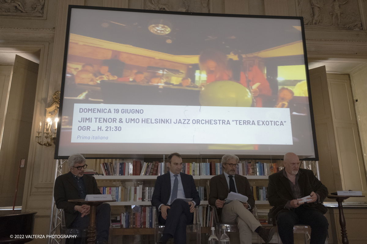 _DSF7940.jpg - 27/04/2022. Torino. Conferenza stampa di presentazione della decima edizione del Torino Jazz Festival. Nella foto un momento della conferenza stampa