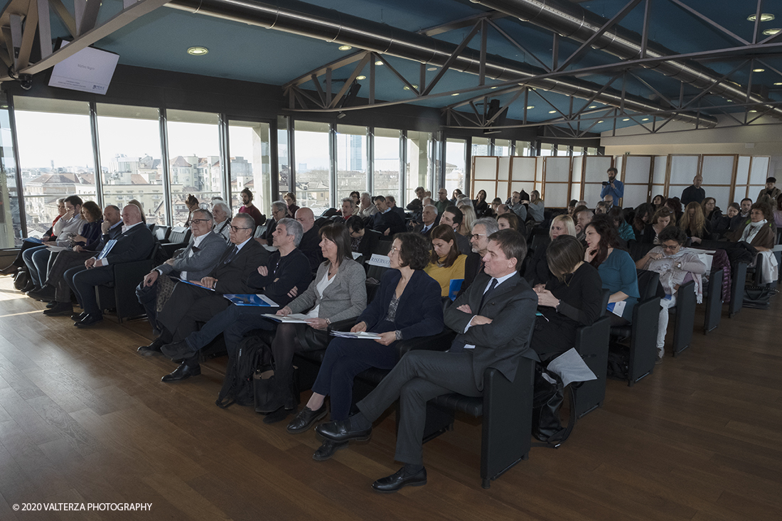 _DSF6475.jpg - 20/02/2020. Torino, sede del Main Partner Reale Mutua. La seconda edizione del Torino Jazz Festival Piemonte promuove un cartellone che distribuisce sul territorio le migliori produzioni del Festival, valorizzando le specificitÃ  del talento locale e costruendo concrete opportunitÃ  di scambio internazionale. Alla presentazione del progetto erano presenti e sono intervenuti i raprresentati delle istituzioni e gli organizzatori dell'evento. Fulvio Albano, Diego Borotti, Giorgio Li Calzi, Enrico Regis, Francesca Leon, Vittoria Poggio