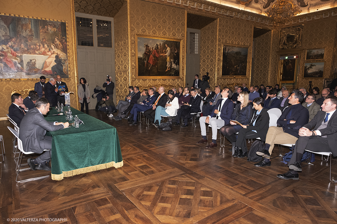 _DSF0893.jpg - 22/01/2020. Torino. La grande pallavolo maschile ritorna a Torino, protagonista assoluta del panorama sportivo dal 1 al 5 luglio quando al PalaAlpitour scenderanno in campo le sei migliori nazionali maschili per la fase finale della Volleyball Nations League.