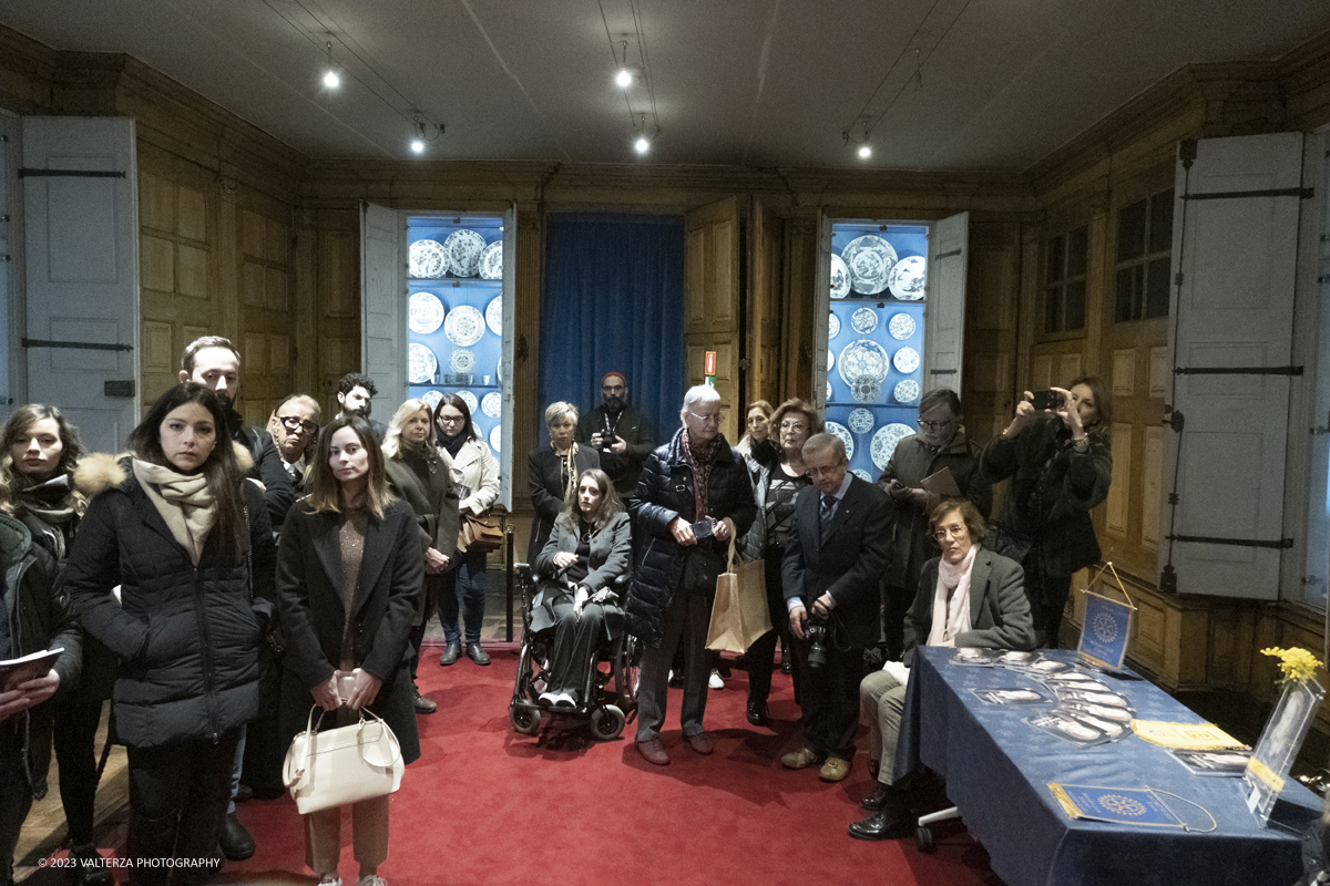 _DSF3150.jpg - 08/03/2023.Torino. Presentazione del volumeDonne celebri nel Gabinetto delle Miniature del Palazzo Reale di Torino. In occasione della Giornata Internazionale della Donna. Nella foto un momento della presentazione del lbro