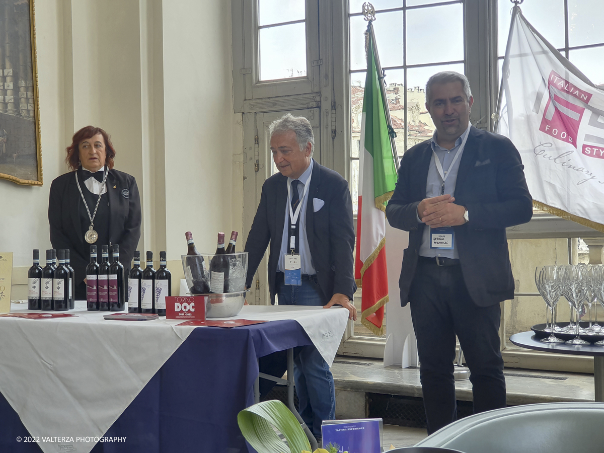 20220513_131737.jpg - Presentati  i vini delle eccellenze delle Colline Torinesi , il Freisa di Chieri Andvina', il Freisa di Chieri superiore, la Deliziosa Malvasia e la Barbera