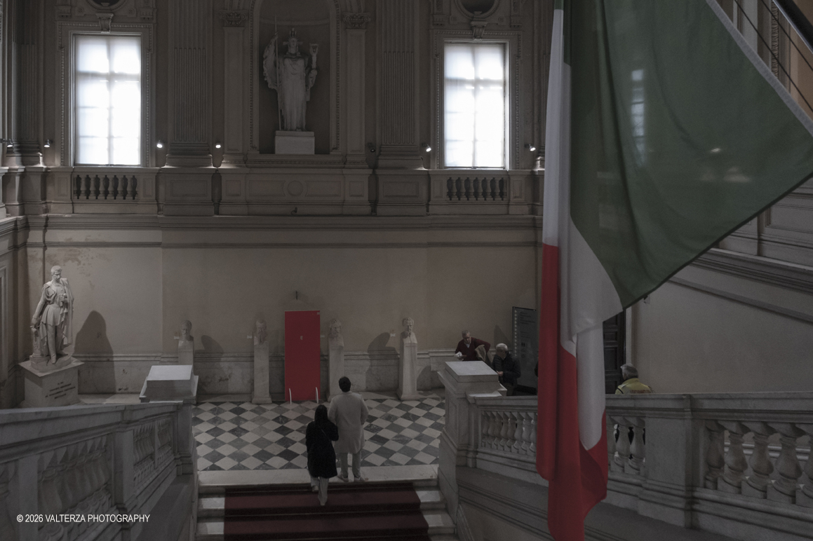 DSCF2941.jpg - 21/02/2026. Torino.  Il Salone del Vermouth di sabato 21 e domenica 22 febbraio Ã¨ ufficialmente SOLD OUT. Un risultato che racconta meglio di qualsiasi parola lâ€™entusiasmo che câ€™Ã¨ attorno a questa edizione. Nella foto Il Museo Nazionale del Risorgimento sede dell'evento, interno