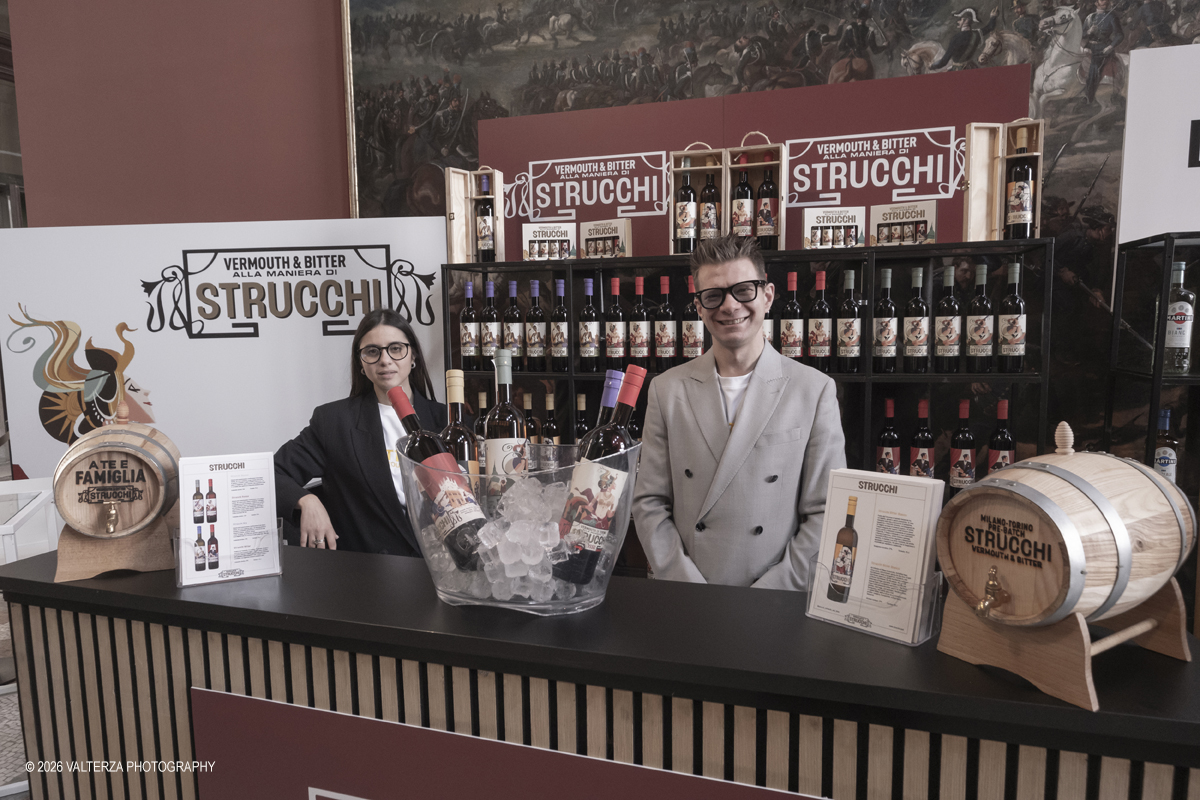 _DSF5720.jpg - 21/02/2026. Torino.  Il Salone del Vermouth di sabato 21 e domenica 22 febbraio Ã¨ ufficialmente SOLD OUT. Un risultato che racconta meglio di qualsiasi parola lâ€™entusiasmo che câ€™Ã¨ attorno a questa edizione. Nella foto i Vermouth Martini