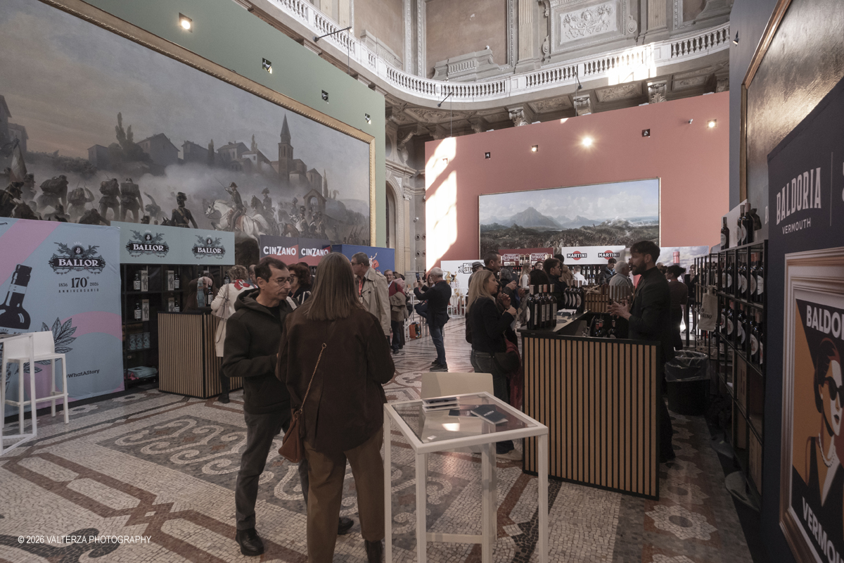 _DSF5868.jpg - 21/02/2026. Torino.  Il Salone del Vermouth di sabato 21 e domenica 22 febbraio Ã¨ ufficialmente SOLD OUT. Un risultato che racconta meglio di qualsiasi parola lâ€™entusiasmo che câ€™Ã¨ attorno a questa edizione. Nella foto parte dell'allestimento del Salone