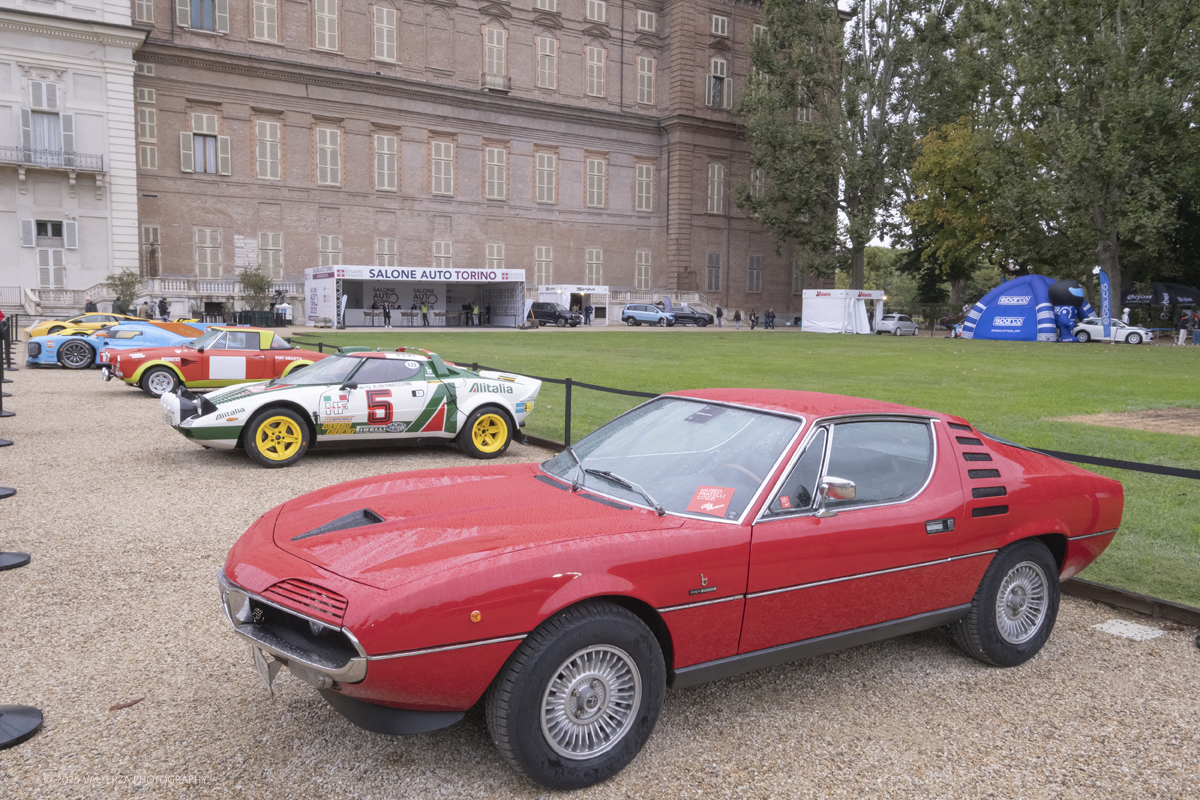 _DSF1681.jpg - 26/09/2025.Torino inaugurata l'edizione 2025 del Salone dell'auto di Torino. Nella foto una delle aree espositive di giardini reali dedicata a vetture prestigiose di privati e modelli one off