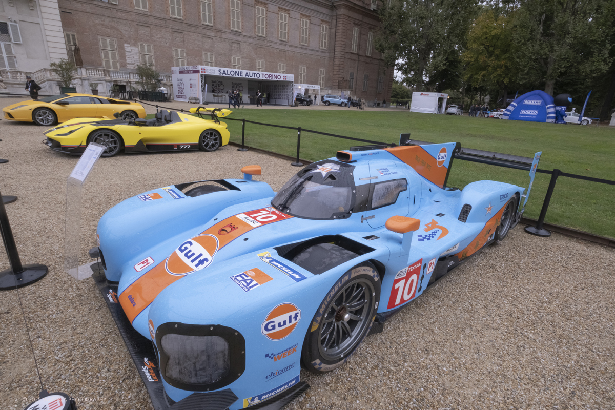 _DSF1683.jpg - 26/09/2025.Torino inaugurata l'edizione 2025 del Salone dell'auto di Torino. Nella foto una delle aree espositive di giardini reali dedicata a vetture prestigiose di privati e modelli one off
