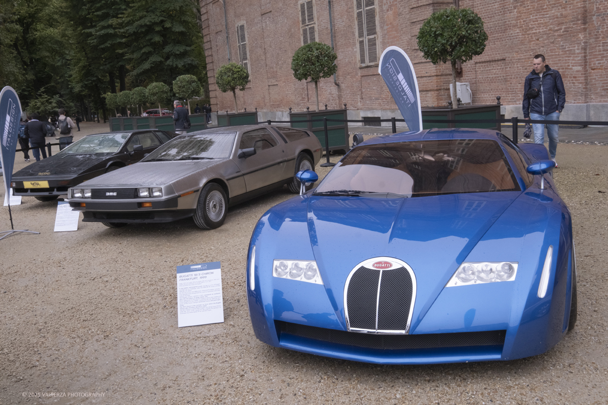 _DSF1815.jpg - 26/09/2025.Torino inaugurata l'edizione 2025 del Salone dell'auto di Torino. Nella foto l'area do esposizione dei modelli ITALDESIGN ai giardini reali