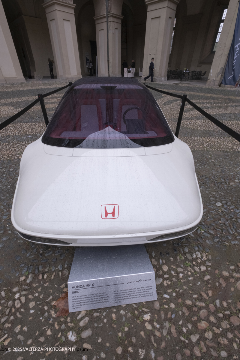 _DSF1843.jpg - 26/09/2025.Torino inaugurata l'edizione 2025 del Salone dell'auto di Torino. Nella foto il cortile interno prospiciente i giardini reali dedicato alle realizzazioni Pininfarina