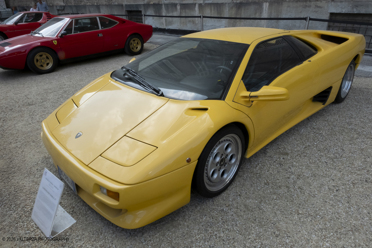 _DSF0153.jpg - 11-13 Settembre 2026. Torino. Tributo al grande Designer Marcello Gandini. Nella foto  esposizione di  supercar disegnate da Marcello Gandini, Lamborghini Diablo VT