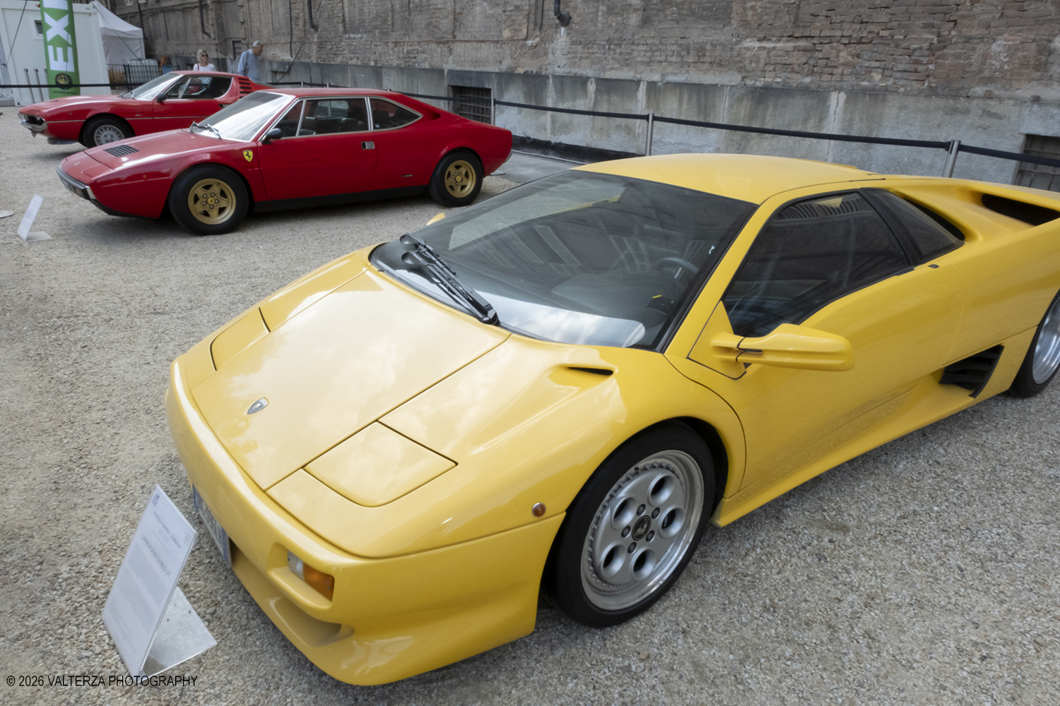 _DSF0154.jpg - 11-13 Settembre 2026. Torino. Tributo al grande Designer Marcello Gandini. Nella foto  esposizione di  supercar disegnate da Marcello Gandini, Lamborghini Diablo VT
