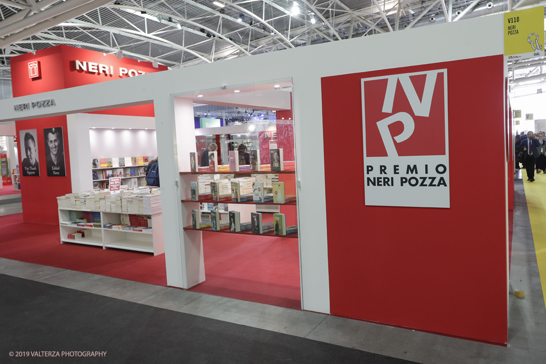 _G3I3982.jpg - 09/05/2019. Torino, 32mo Salone Internazionale del Libro. Nella foto lo stand di Neri Pozza nel nuovo spazio dell'Oval