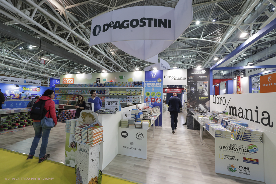 _G3I4019.jpg - 09/05/2019. Torino, 32mo Salone Internazionale del Libro. Nella foto lo stand della DeAgostini nel nuovo spazio dell'Oval