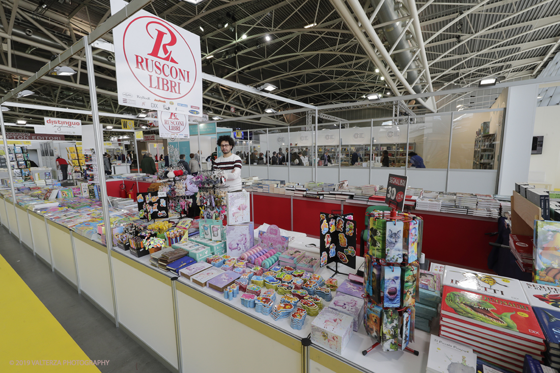 _G3I4073.jpg - 09/05/2019. Torino, 32mo Salone Internazionale del Libro. Nella foto lo stand di Rusconi nel nuovo spazio dell'Oval