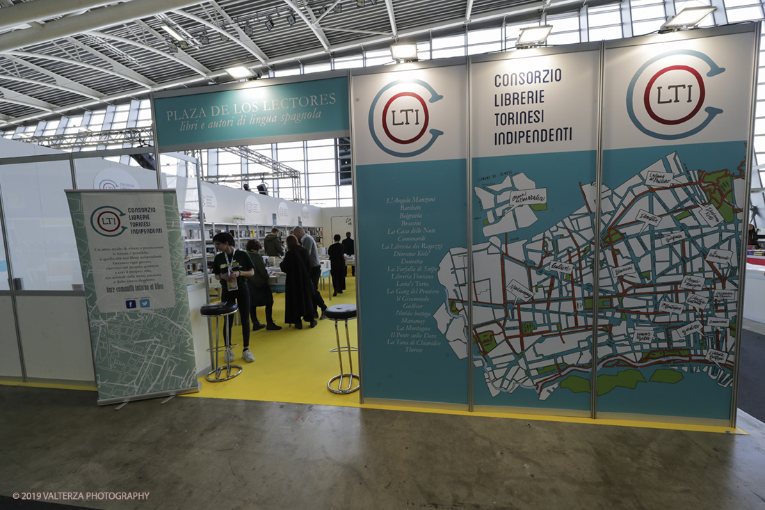 _G3I4079.jpg - 09/05/2019. Torino, 32mo Salone Internazionale del Libro. Nella foto lo stand di LTI nel nuovo spazio dell'Oval