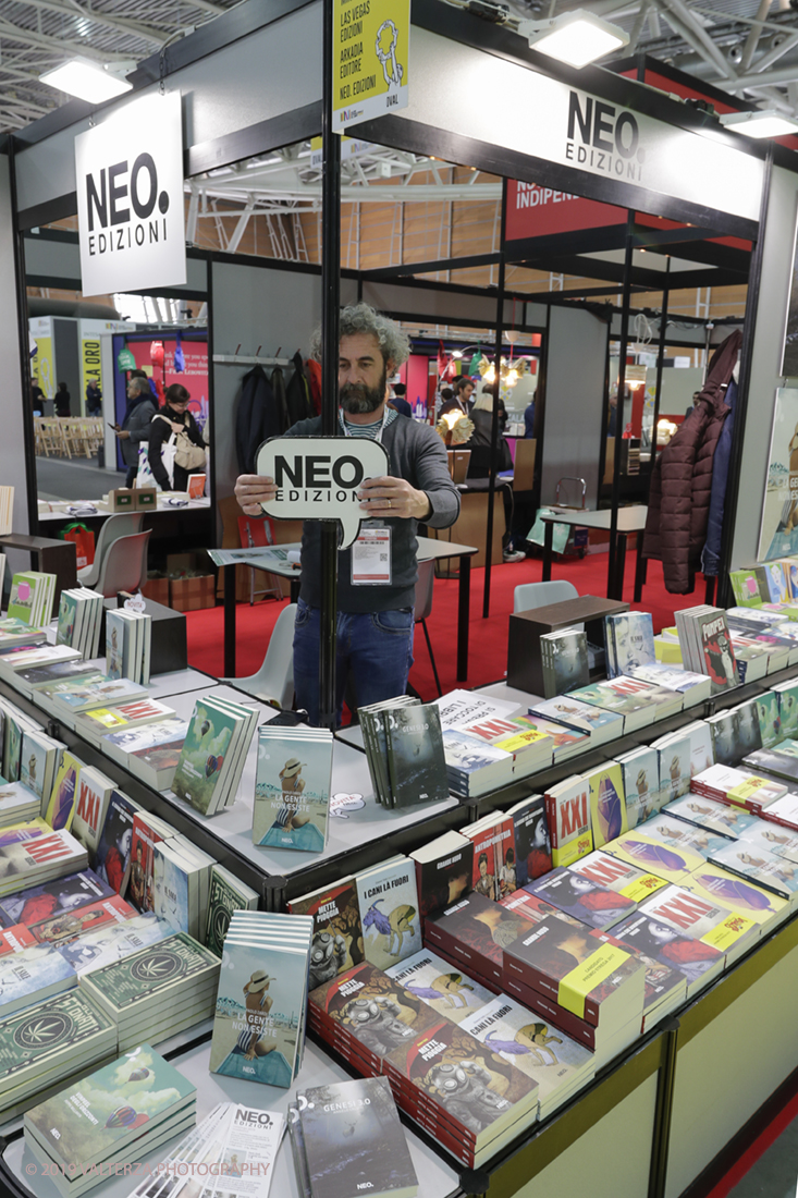 _G3I4271.jpg - 09/05/2019. Torino, 32mo Salone Internazionale del Libro. Nella foto lo stand di Feltrinelli nel nuovo spazio dell'Oval