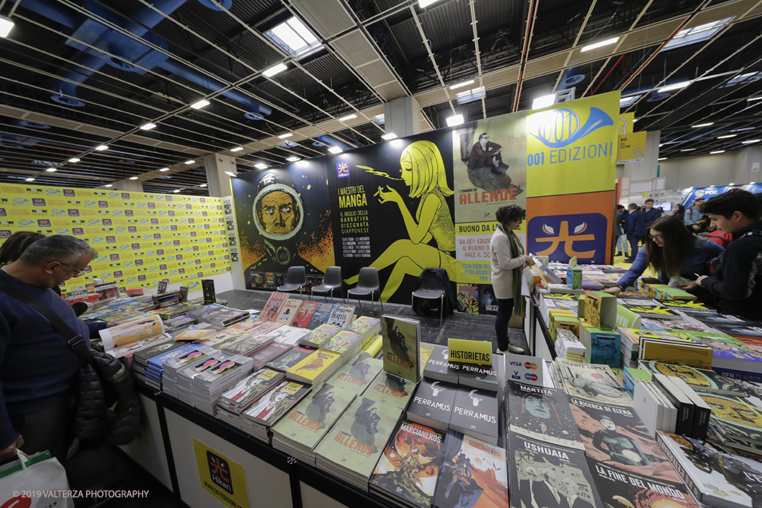 _G3I4441.jpg - 09/05/2019. Torino, 32mo Salone Internazionale del Libro. Nella foto stand dedicato alla narrativa disegnata giapponese al Lingotto