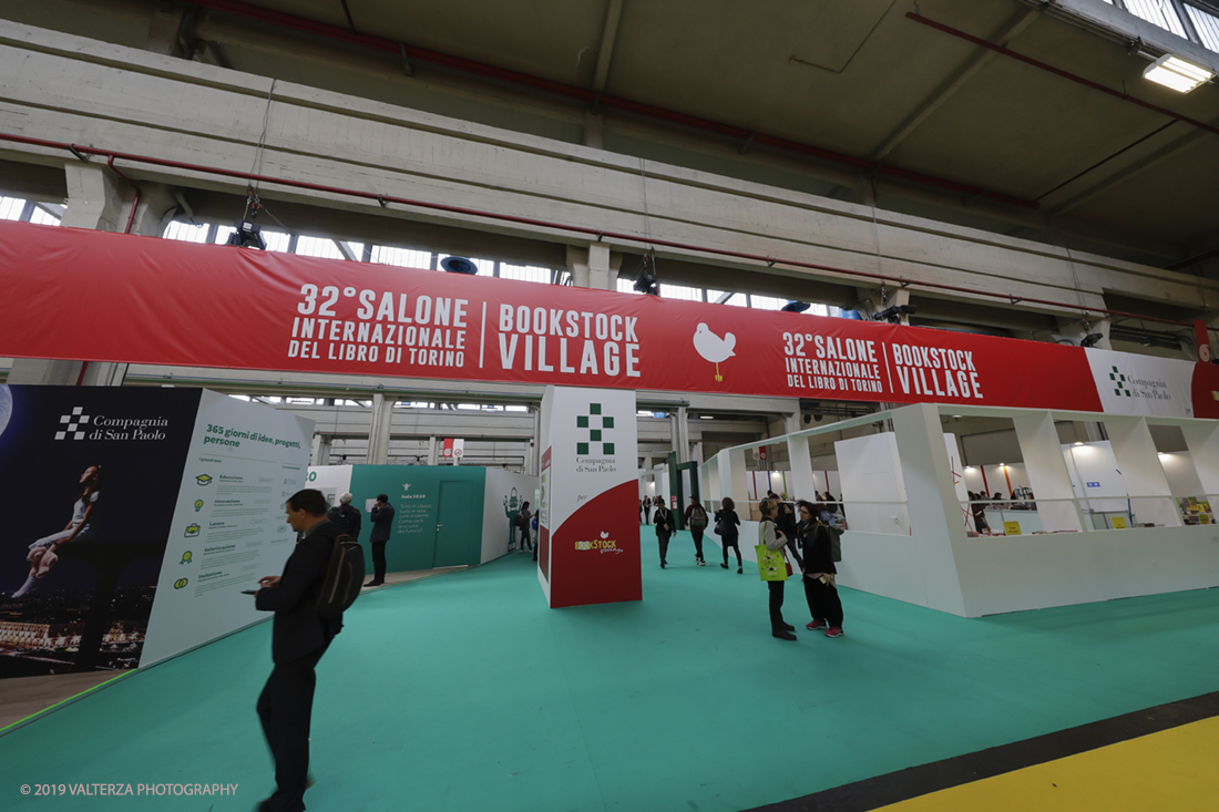 _G3I4482.jpg - 09/05/2019. Torino, 32mo Salone Internazionale del Libro. Nella foto attivitÃ  all'interno del Bookstock Village