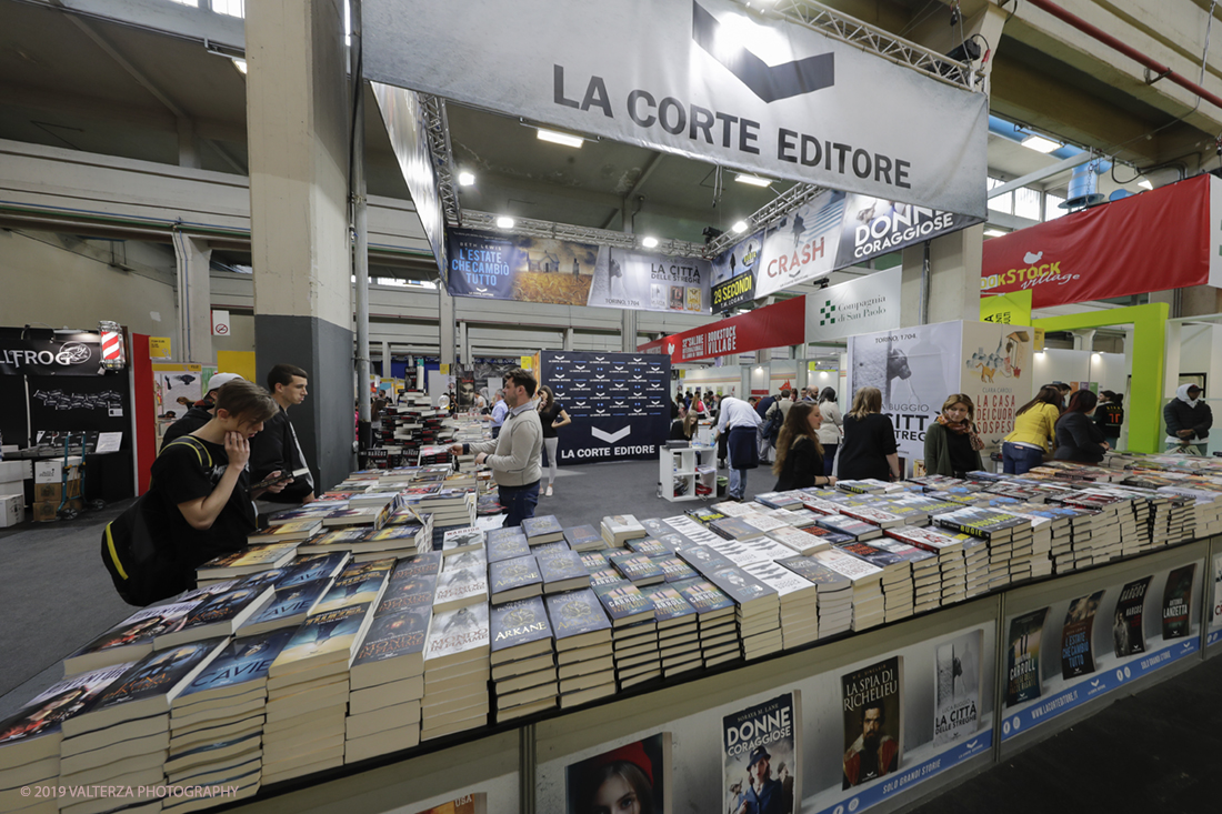 _G3I4541.jpg - 09/05/2019. Torino, 32mo Salone Internazionale del Libro. Nella foto stand di La Corte Editore