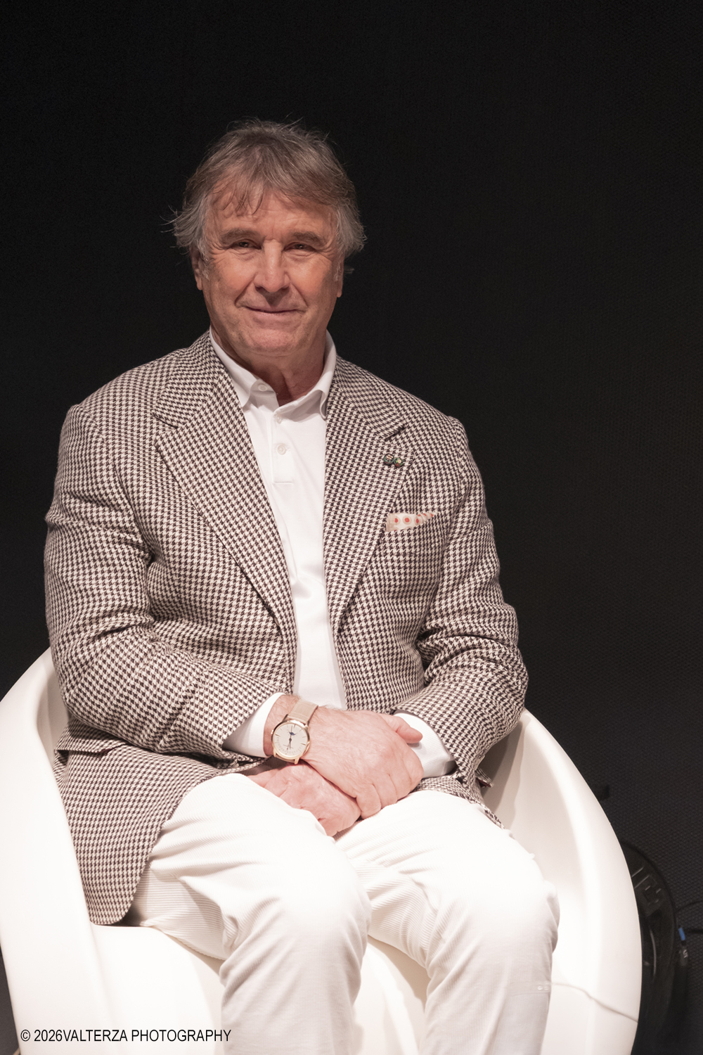 _DSF2232.jpg - 16/05/2026. Torino. Al Salone del Libro di Torino, Brunello Cucinelli ha esposto la sua filosofia lavorativa, il cosiddetto Capitalismo Umanistico, in cui vengono conciliati il profitto per lâ€™azienda e la dignitÃ  economica e morale per gli impiegati Nella foto Brunello Cucinelli