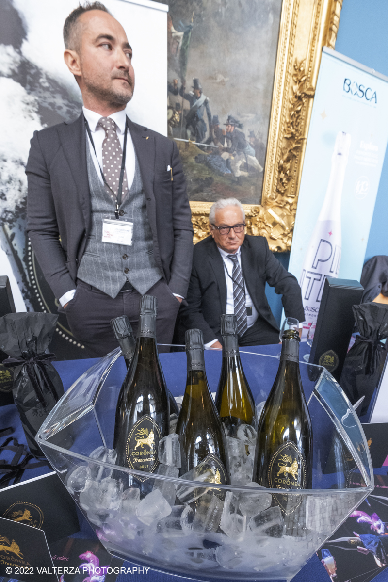 _DSF7483.jpg - 23/04/2022.Torino. Al Museo del Risorgimento Torna il Salone del vino  nell'ambito della Torino Wine Week. Nella foto stand dei produttori di vino presenti al Salone