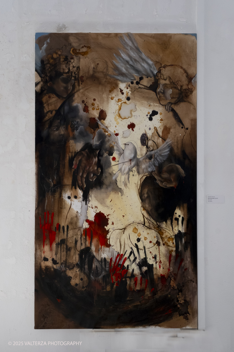 DSCF0118.jpg - 07/07/2025. Torino. Ritorna la Summer Exhibition allâ€™Albertina con il talento dei giovani artisti dellâ€™Accademia. Nella foto opera di Maddalena Signorile Alia Luce del Sole, Alia luce del sole II, 2024-2025