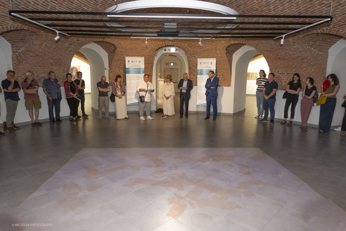 DSCF0336.jpg - 07/07/2025. Torino. Ritorna la Summer Exhibition allâ€™Albertina con il talento dei giovani artisti dellâ€™Accademia. Nella foto un momento della inaugurazione da parte del Presidente Giovanni Quaglia e del Direttore, Salvo Bitonti, presenti rappresentanti della istituzioni, docenti ed allievi