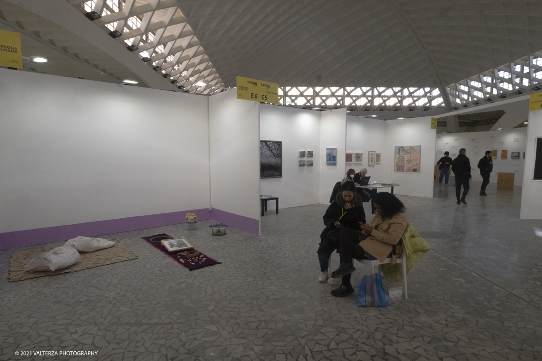 _DSF7778.jpg - 5/11/2021. Torino. Elemento fondamentale della Contemporary Art Week torinese  The Others Ã¨ la principale fiera italiana dedicata allâ€™arte emergente nazionale e internazionale. Nella foto visita alla mostra