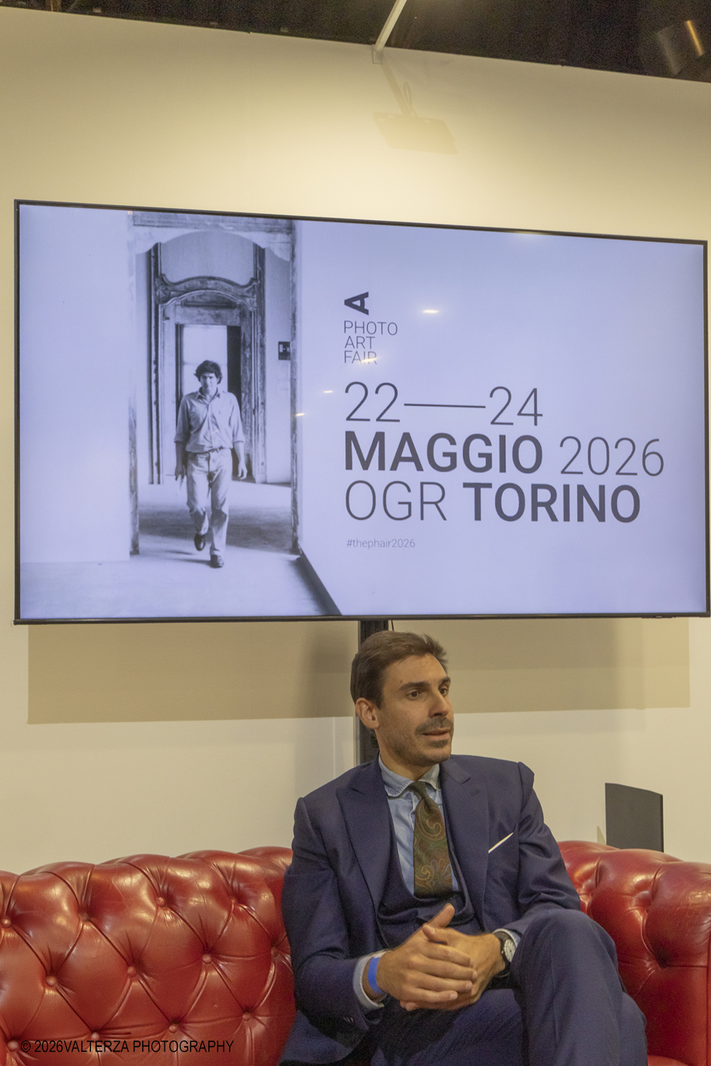 _Z3A3217-2.jpg - 21/05/2026. Torino La settima edizione di The Phair | Photo Art Fair si tiene a Torino da venerdÃ¬ 22 a domenica 24 maggio 2026 presso la Sala Fucine delle OGR Torino. Si tratta di una fiera internazionale interamente dedicata alla fotografia e alle arti visive contemporanee che utilizzano il mezzo fotografico. Nella foto rappresentante della Fondazione per l'Arte Moderna e Contemporanea CRT