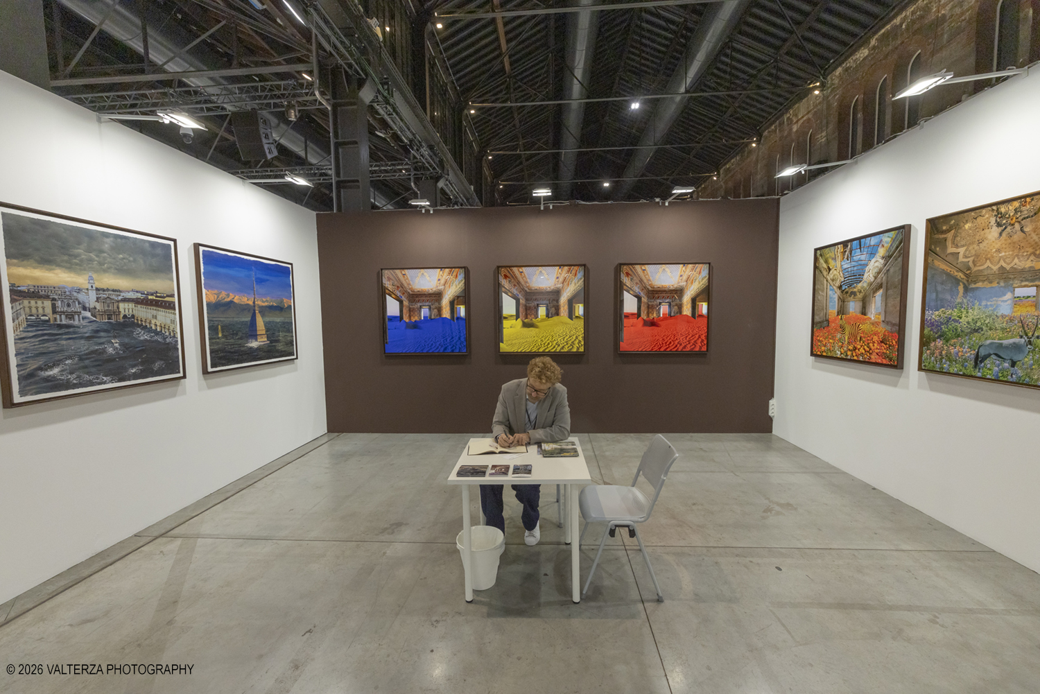 _Z3A3378.jpg - 21/05/2026. Torino La settima edizione di The Phair | Photo Art Fair si tiene a Torino da venerdÃ¬ 22 a domenica 24 maggio 2026 presso la Sala Fucine delle OGR Torino. Si tratta di una fiera internazionale interamente dedicata alla fotografia e alle arti visive contemporanee che utilizzano il mezzo fotografico. Nella foto Galleria A. MORE GALLERY, Milano
