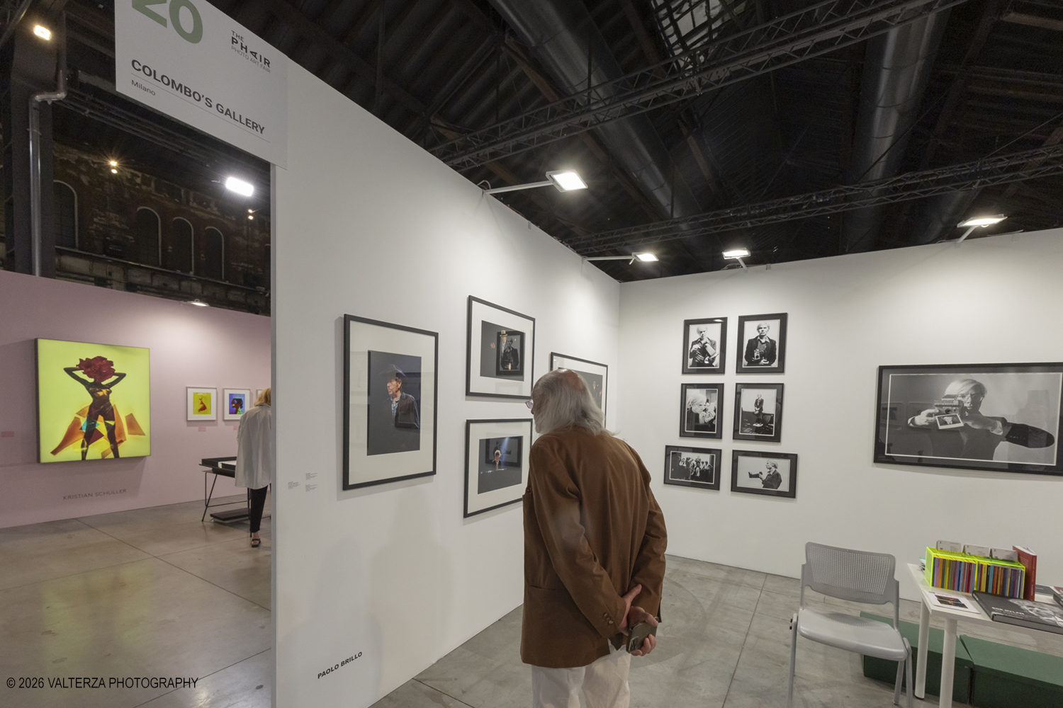 _Z3A3561.jpg - 21/05/2026. Torino La settima edizione di The Phair | Photo Art Fair si tiene a Torino da venerdÃ¬ 22 a domenica 24 maggio 2026 presso la Sala Fucine delle OGR Torino. Si tratta di una fiera internazionale interamente dedicata alla fotografia e alle arti visive contemporanee che utilizzano il mezzo fotografico. Nella foto Galleria COLOMBO'S GALLERY, Milamo