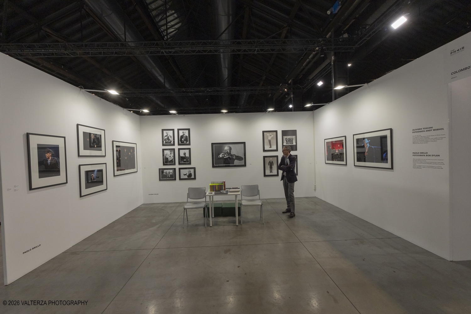 _Z3A3578.jpg - 21/05/2026. Torino La settima edizione di The Phair | Photo Art Fair si tiene a Torino da venerdÃ¬ 22 a domenica 24 maggio 2026 presso la Sala Fucine delle OGR Torino. Si tratta di una fiera internazionale interamente dedicata alla fotografia e alle arti visive contemporanee che utilizzano il mezzo fotografico. Nella foto Galleria COLOMBO'S GALLERY, Milamo