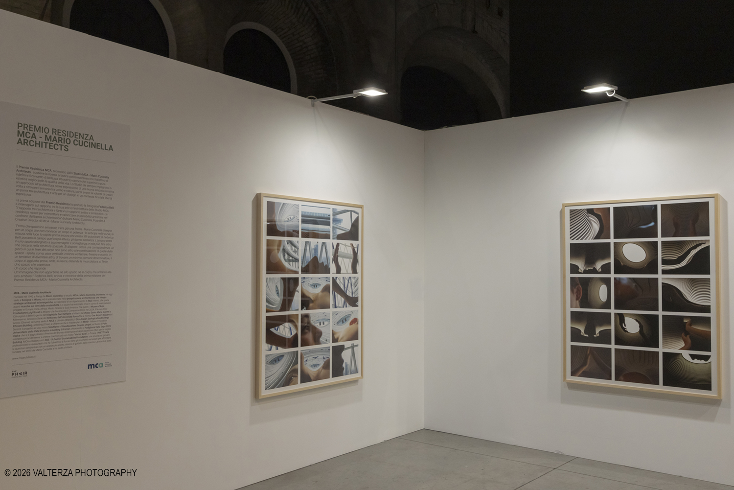 _Z3A4168.jpg - 21/05/2026. Torino La settima edizione di The Phair | Photo Art Fair si tiene a Torino da venerdÃ¬ 22 a domenica 24 maggio 2026 presso la Sala Fucine delle OGR Torino. Si tratta di una fiera internazionale interamente dedicata alla fotografia e alle arti visive contemporanee che utilizzano il mezzo fotografico. Nella foto parte dell'allestimento