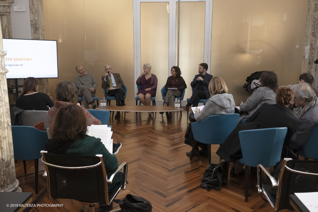 _DSF4478.jpg - 13/11/2019 Primo evento italiano dedicato alla filiera dell'editoria. Nella foto un momento della conferenza stampa.