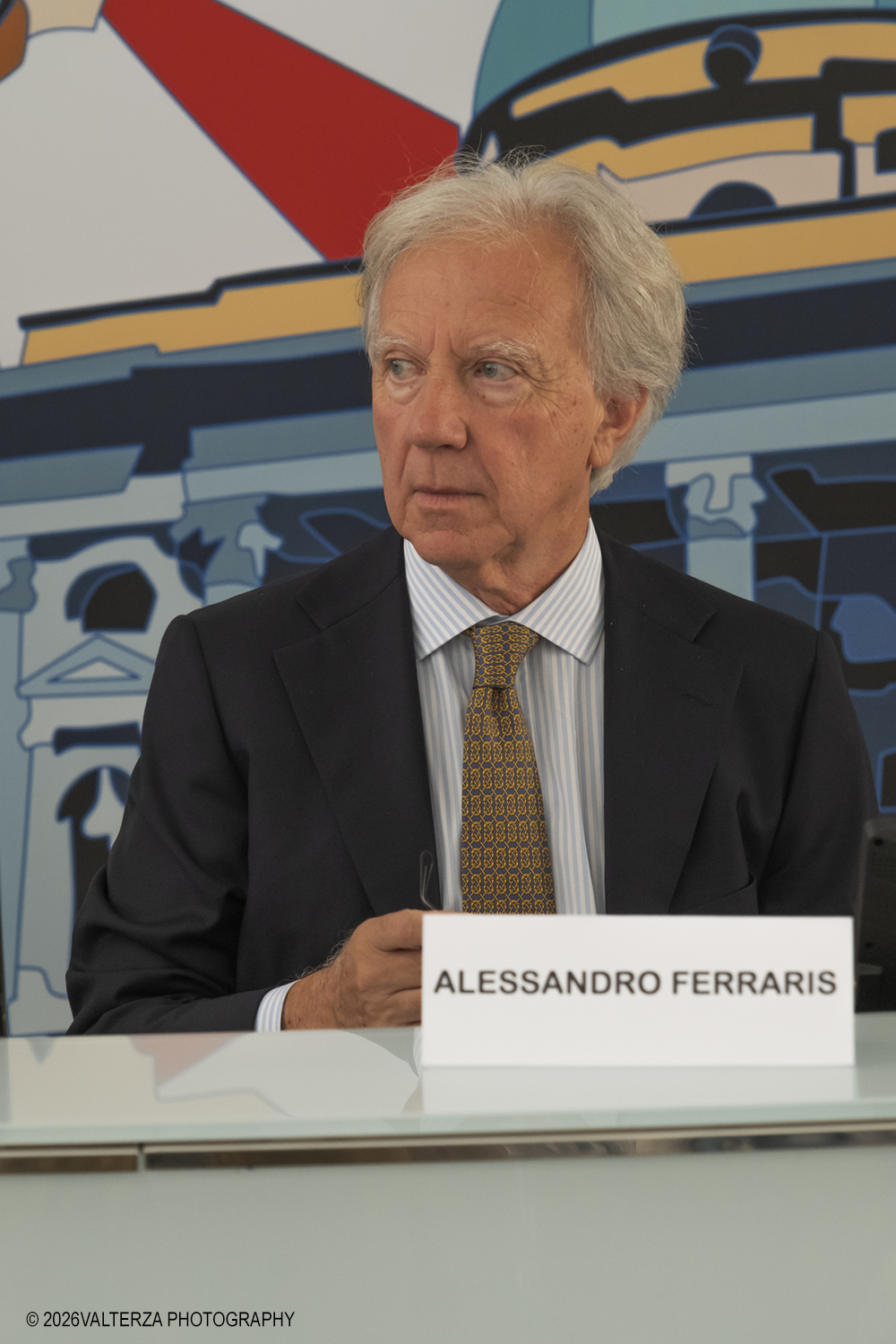 _DSF1209.jpg - 29/09/2026. Torino. Conferenza Stampa. Torino si prepara ad accogliere i migliori cavalli, i guidatori piÃ¹ talentuosi e i proprietari piÃ¹ prestigiosi d'Europa per una giornata di grande sport e spettacolo. Nella foto  Alessandro Ferraris, amministratore delegato di HippoGroup Torinese SPA