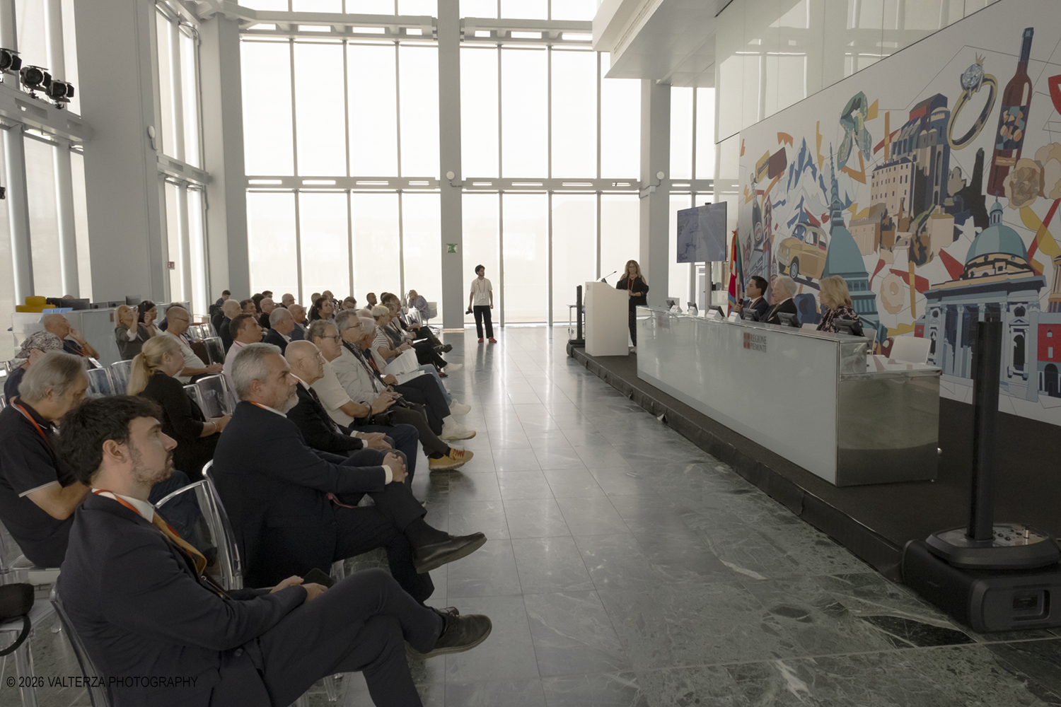 _DSF1255.jpg - 29/09/2026. Torino. Conferenza Stampa. Torino si prepara ad accogliere i migliori cavalli, i guidatori piÃ¹ talentuosi e i proprietari piÃ¹ prestigiosi d'Europa per una giornata di grande sport e spettacolo. Nella foto un momento della presentazione