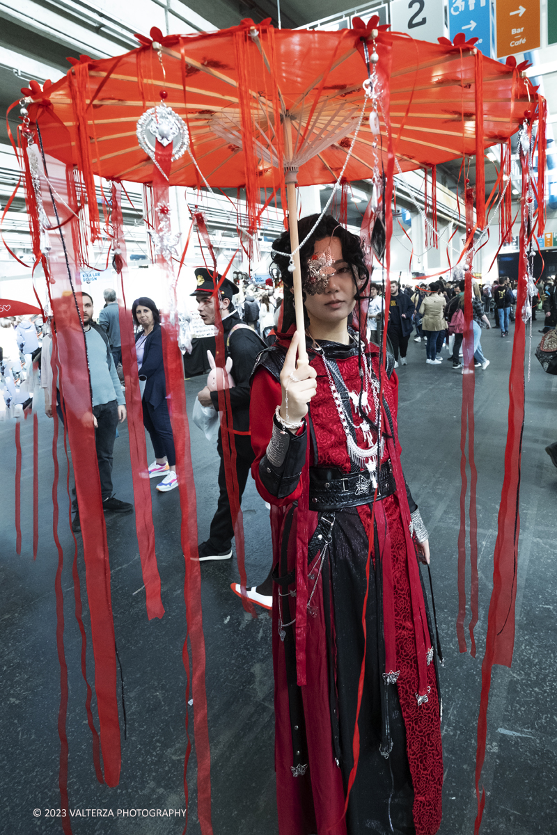 _DSF0509.jpg - 15/04/2023. Torino. La XXVII edizione di Torino Comics Day Two Nella foto cosplayer in visita al Salone