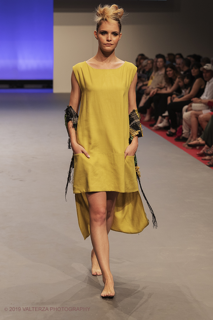 _G3I6908.jpg - 29/06/2019. Torino. Torino Fashion Week 2019, Fahion Show CNA-FEDERMODA. Nella foto creazione/i Sartoria Sociale Chieri