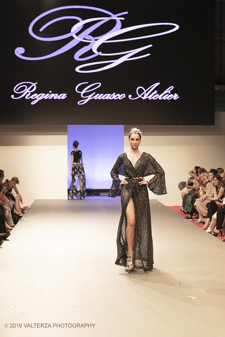 _G3I8653.jpg - 29/06/2019. Torino. Torino Fashion Week 2019, Fahion Show CNA-FEDERMODA. Nella foto creazione/i Atelier Regina Guasco.