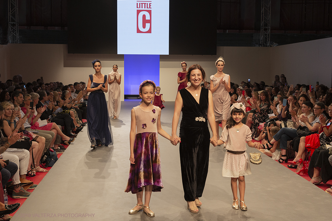 _X9B8972.jpg - 29/06/2019. Torino. Torino Fashion Week 2019, Fahion Show CNA-FEDERMODA. Nella foto creazione/i  Miss Little C