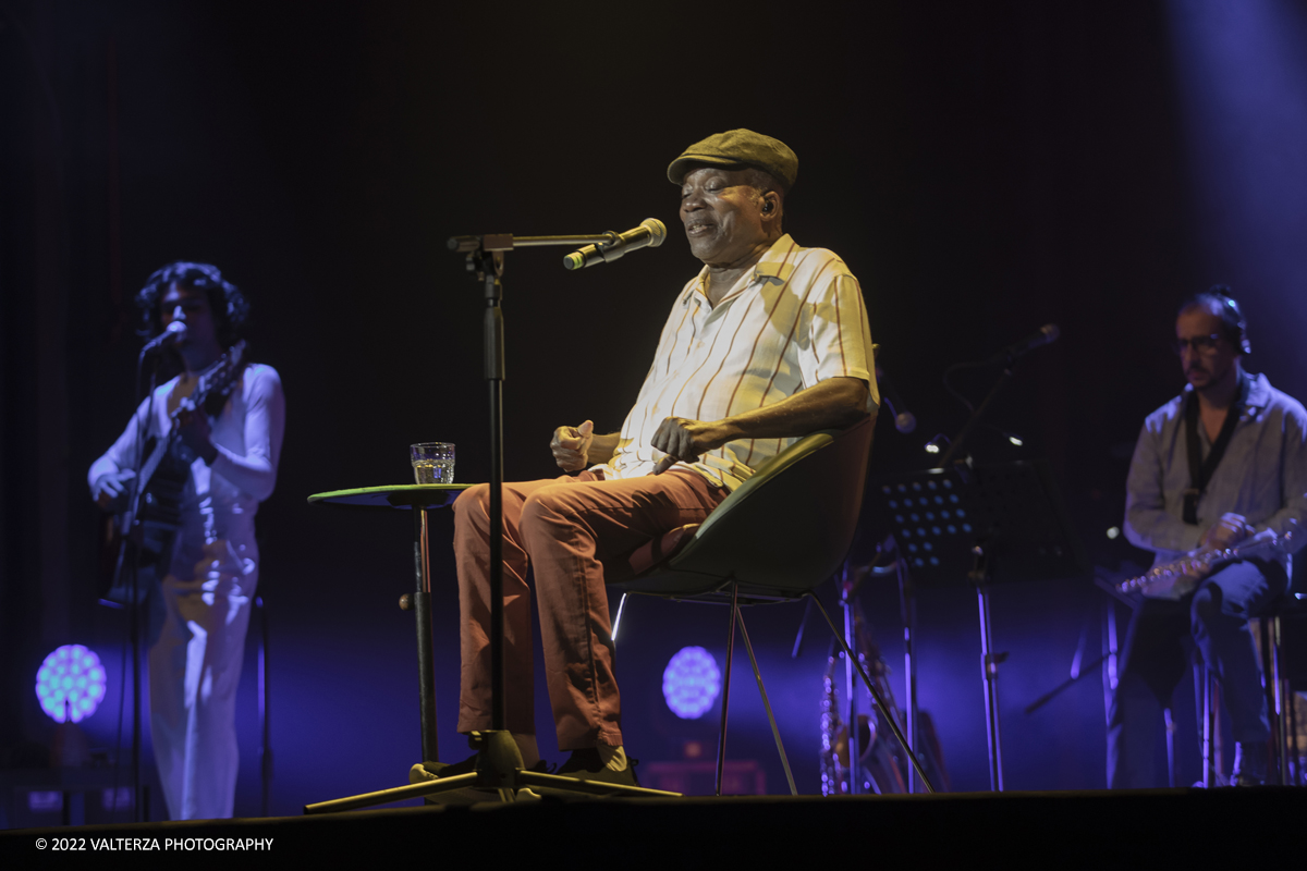 _G3I9040.jpg - 15/06/2022.Torino. Nascimento Ã¨ un idolo della musica brasiliana, un cantautore celebrato in tutto il Mondo. Parte da Torino il tour di addio ai palchi di Nascimiento. Nella foto Milton Nascimento