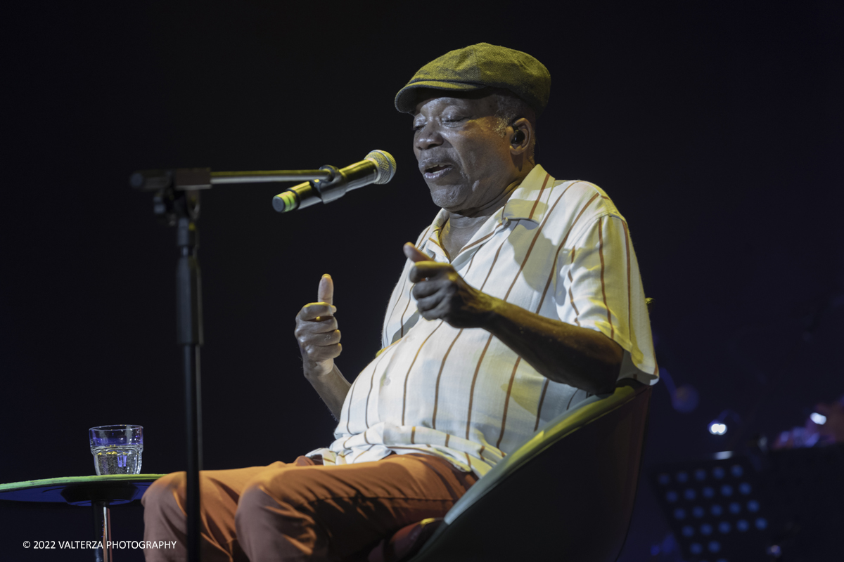 _G3I9078.jpg - 15/06/2022.Torino. Nascimento Ã¨ un idolo della musica brasiliana, un cantautore celebrato in tutto il Mondo. Parte da Torino il tour di addio ai palchi di Nascimiento. Nella foto Milton Nascimento