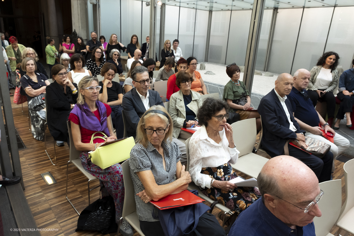 _DSF6453.jpg - 04/10/2023. Torino. La mostra, senza avere la pretesa di essere esaustiva, presenta una selezione di manufatti che offrono alternative al paradigma eurocentrico dellâ€™eccellenza artistica, riaffermando il ruolo cruciale svolto dallâ€™Asia centrale nella creazione e nella trasmissione di idee su scala globale. Dal 5 ottobre 2023 fino al 1Â° settembre 2024.Dopo Torino la mostra andrÃ  a Shangai. Nella foto un momento della presentazione della mostra