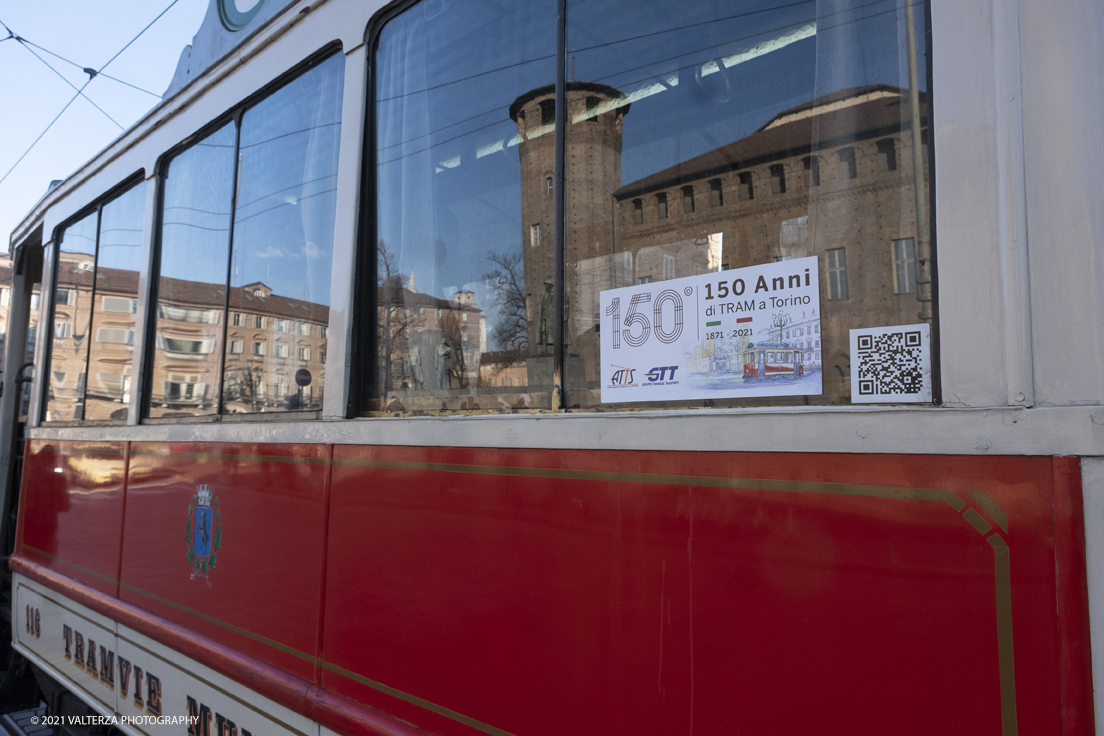 _DSF8680.jpg - 05/12/2021.Torino. Il Trolley Festival  giunge alla 15Â° edizione  e questâ€™anno Ã¨ anche lâ€™occasione per lâ€™apertura dei festeggiamenti per i 150 anni del tram a Torino. La prima corsa di un tram a cavalli avvenne infatti il 29 dicembre 1871. Nella foto vettura ATM Torino anno di costruzione 1911 oggi Ã¨ il tram circolante piÃ¹ anziano dell'intero parco storico torinese.