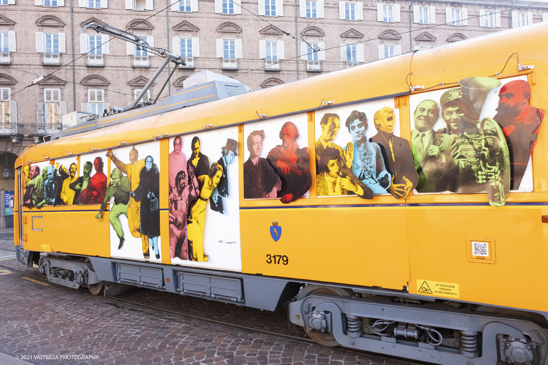 _DSF8799.jpg - 05/12/2021.Torino. Il Trolley Festival  giunge alla 15Â° edizione  e questâ€™anno Ã¨ anche lâ€™occasione per lâ€™apertura dei festeggiamenti per i 150 anni del tram a Torino. La prima corsa di un tram a cavalli avvenne infatti il 29 dicembre 1871. Nella foto  tram ATM Torino Anno di costruzione: 1958 .E' il primo ed unico tram al mondo caratterizzato dalla possibilitÃ  di trasformarsi in palco, aprendo quasi completamente una fiancata