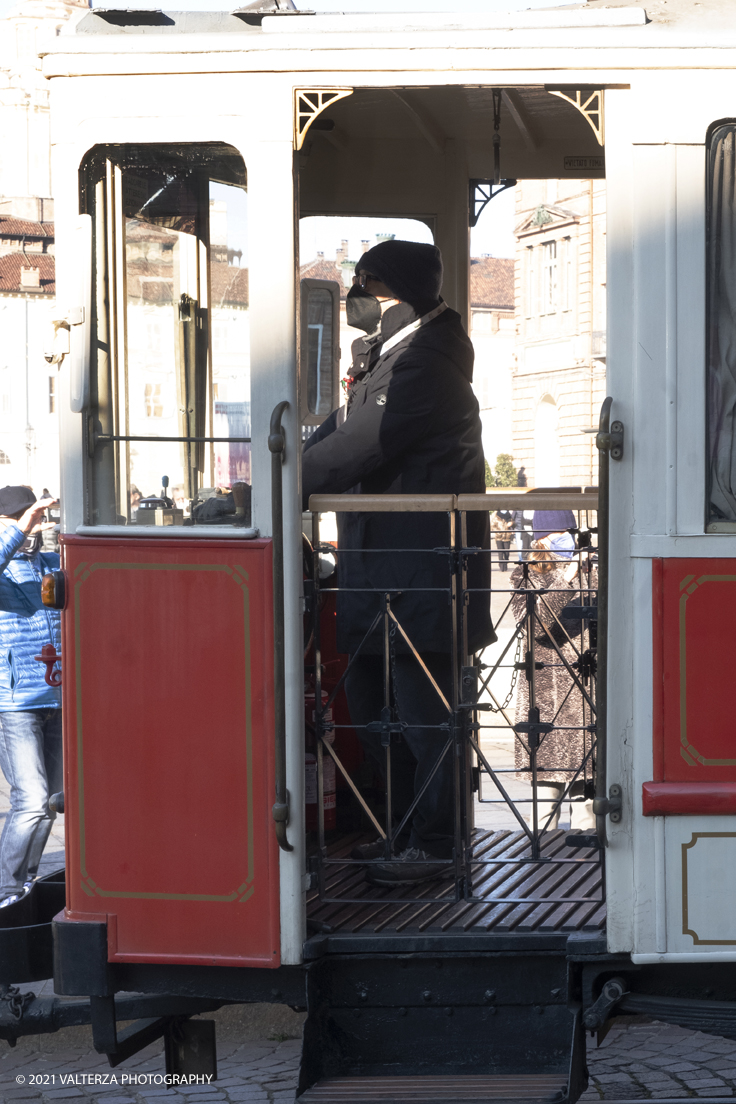 _DSF8872.jpg - 05/12/2021.Torino. Il Trolley Festival  giunge alla 15Â° edizione  e questâ€™anno Ã¨ anche lâ€™occasione per lâ€™apertura dei festeggiamenti per i 150 anni del tram a Torino. La prima corsa di un tram a cavalli avvenne infatti il 29 dicembre 1871. Nella foto vettura ATM Torino anno di costruzione 1911 oggi Ã¨ il tram circolante piÃ¹ anziano dell'intero parco storico torinese.