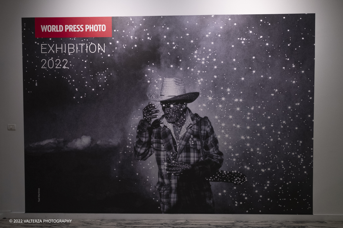 _DSF8630.jpg - 29/04/2022. Torino. World Press Photo Exhibition 2022.Le foto finaliste e le menzioni d'onore in esposizione alla GAM fino al 18 Settembre  Nella foto l'entrata alla mostra