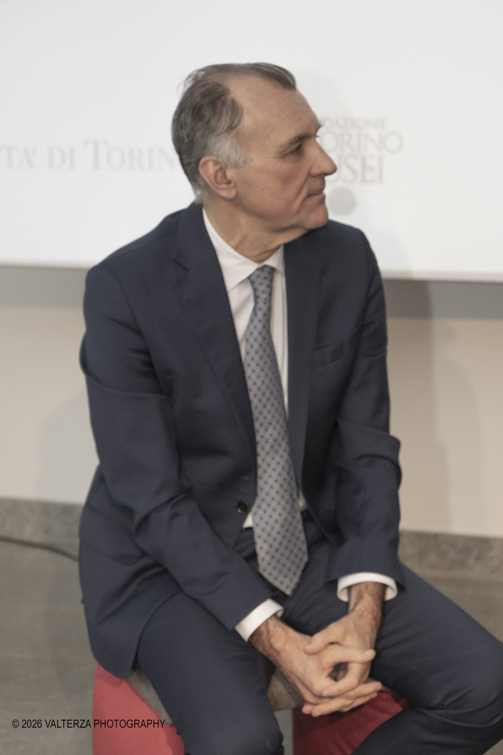 DSCF3091.jpg - 26/02/2026. Torino.  Zanabazar: The Wisdom of the Steppes. Capolavori del XVII secolo dal cuore della Mongolia al MAO. Nella foto Massimo Broccio Presidente della Fondazione Torino Musei